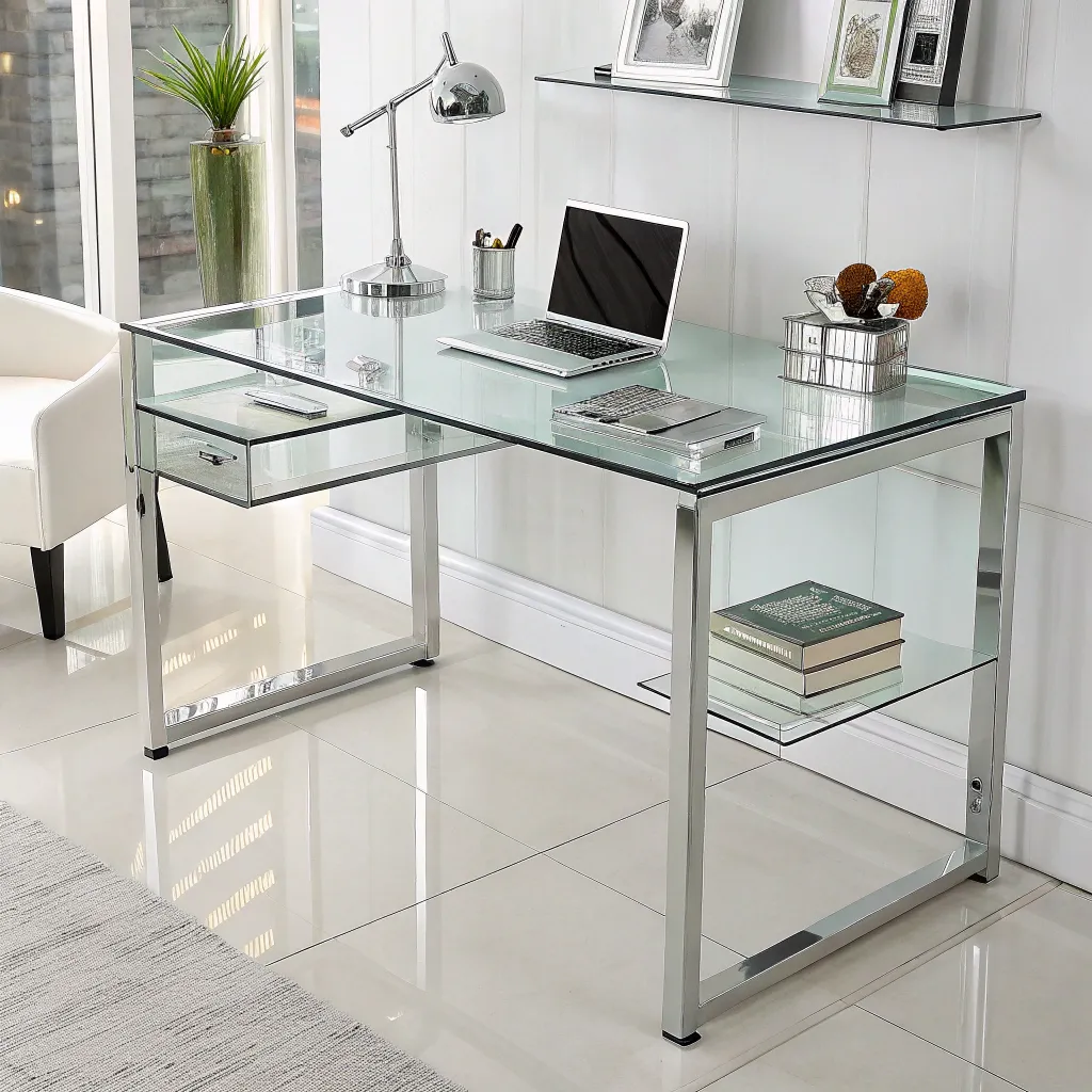 Modern Glass Desk